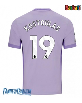 Brighton Charalampos Kostoulas #19 Tricou Fotbal Replică 2025-26 Barbati Deplasare